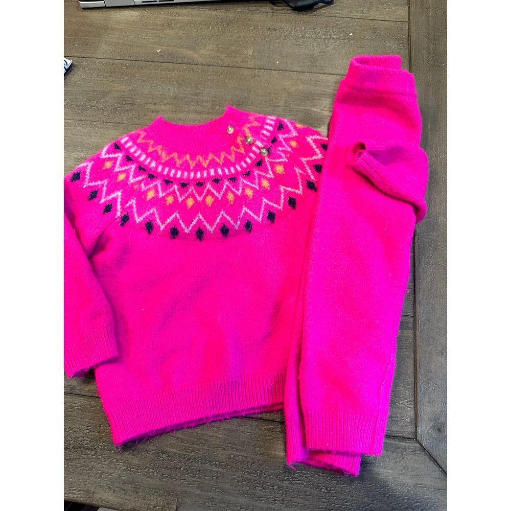Cat‎ and Jack fleece set 18 mos hot pink